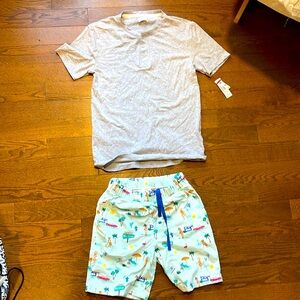 BedHead summer women’s pjs set, sz XS, NWT, organic cotton